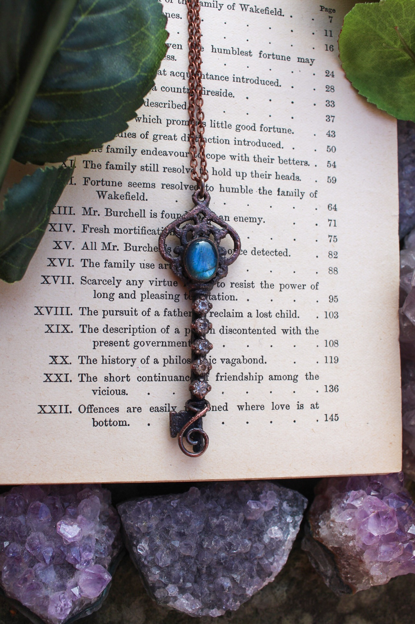 Derya ✮ Mermaid Key Necklace from the Deep